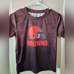 NFL Browns Kids Tee - Cleveland Browns Size M